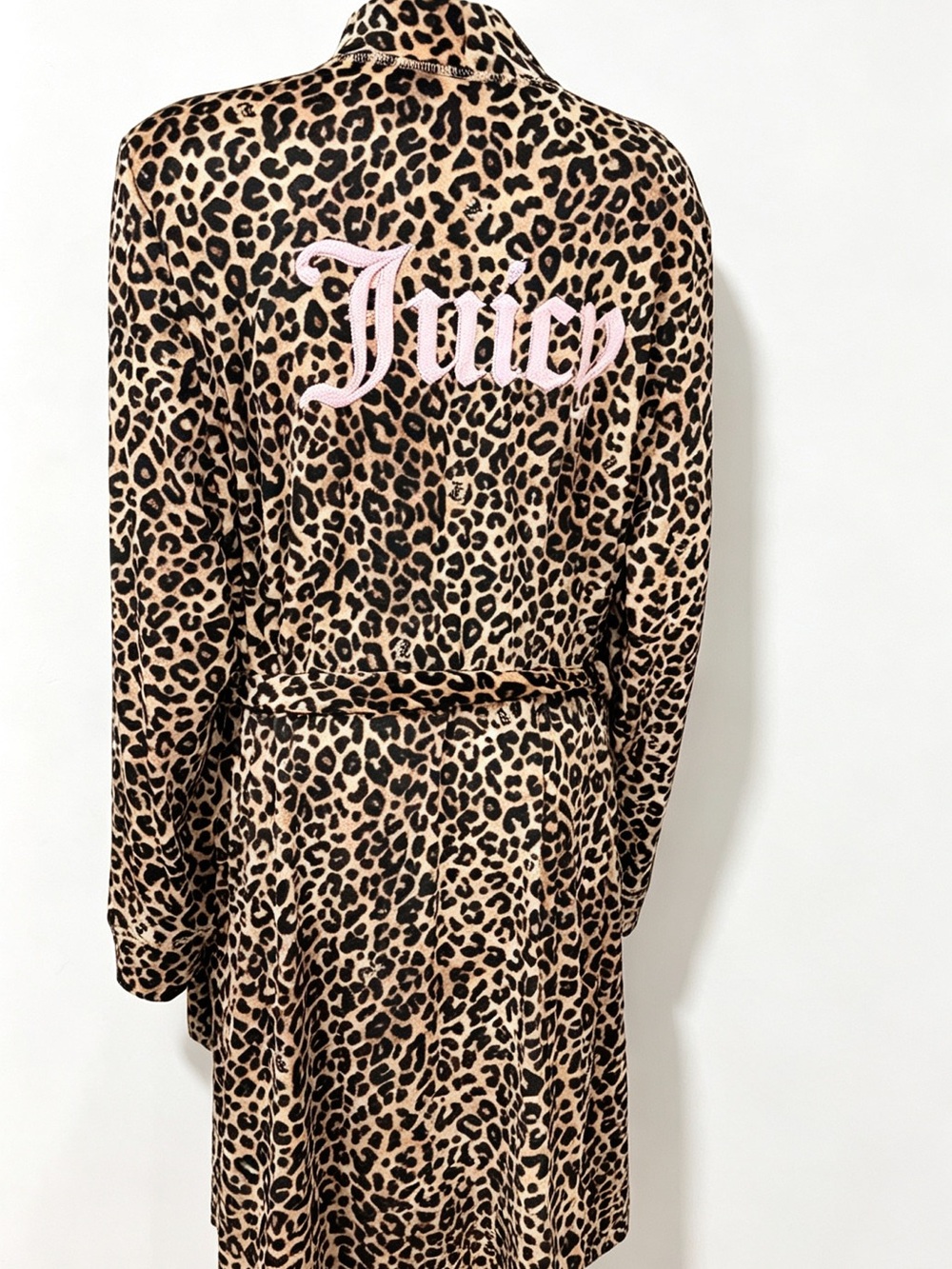 Juicy Couture Girls Leopard Print Robe